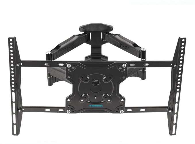 Кронштейн для телевизора Kromax ATLANTIS-46, 22-65", настенный, поворотно-выдвижной и наклонный,  серый [20259]
